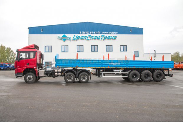 Автопоезд Седельный Тягач SHACMAN (ШАКМАН) SX42586V385 + ППБ 40-31-12К УСТ 9465