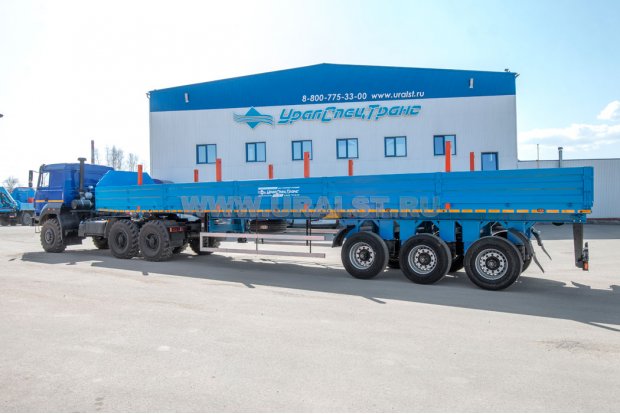 Полуприцеп бортовой ППБ 30Б-32-14К УСТ 9465 ССУ 1530