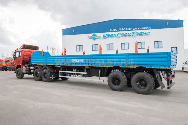 Седельный тягач SHACMAN (ШАКМАН) SX42586V385 + Полуприцеп-контейнеровоз ППК 27-24-12КБ