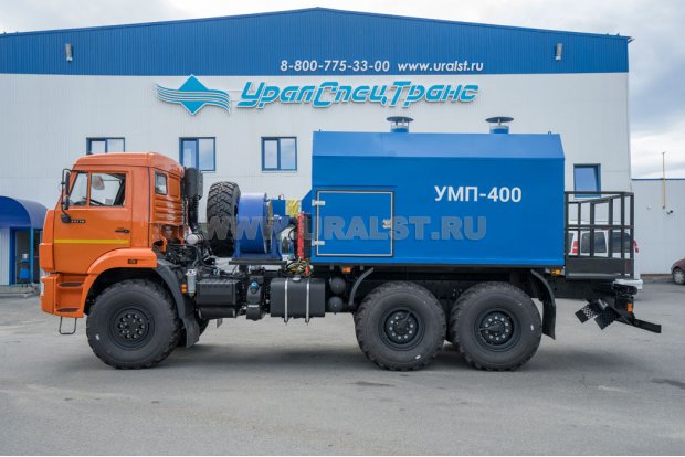 Универсальный моторный подогреватель УМП-400 УСТ 54535 Камаз 43118 гидр. привод