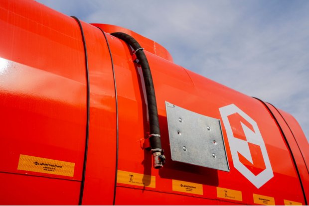 Слив из экологического короба