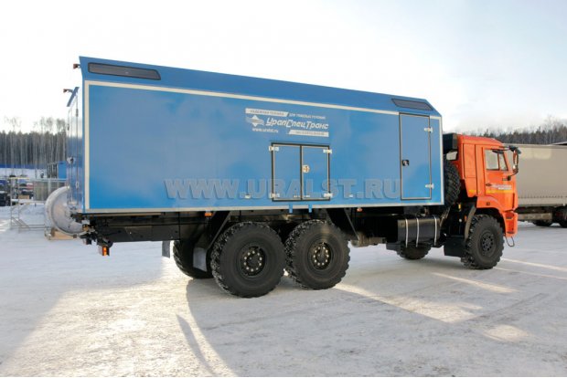 Маслостанция УСТ-5453 на шасси Камаз 43118-46