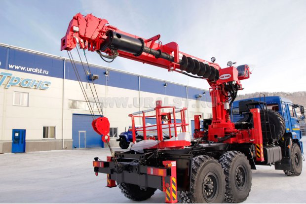 Кран-манипулятор SAMYANG НТS 2076