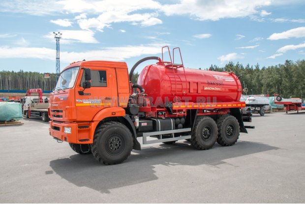 Автоцистерна вакуумная МВ-10-ОД КО УСТ-5453