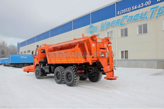 Машина для содержания дорог МКД на шасси Камаз 45141-50