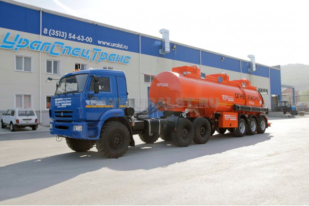 Полуприцеп цистерна для нефтепродуктов