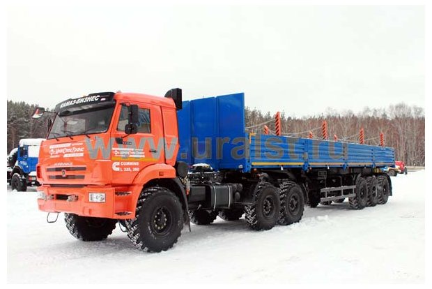 Полуприцеп бортовой 9083-10 с кониками