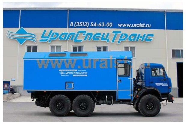 Кузов-фургон Маслостанция