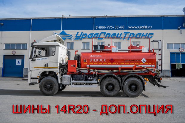Автотопливозаправщик АТЗ-11-2Б УВТ-40, УСТ 5453 SHACMAN (ШАКМАН) SX42586V385 6х6, 315/80R22,5 КБ 3775 мм