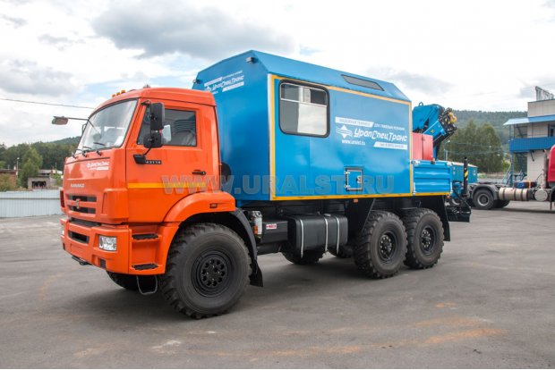 Камаз АРОК УСТ-5453 43118-46 с КМУ ИМ-95