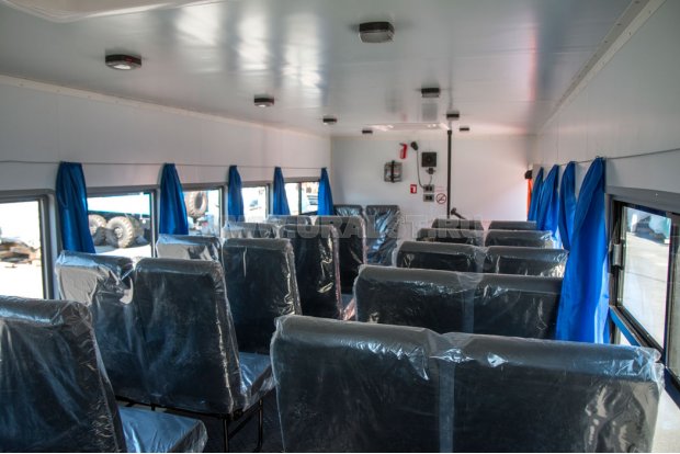 Салон вахтового автобуса Камаз