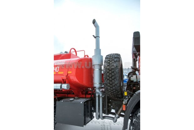 Система вертикального выпуска отработанных газов