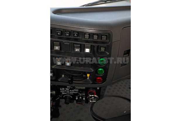 Управление насосной установкой в кабине водителя