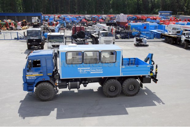 Грузопассажирский автомобиль УСТ Камаз 43118(Cummins)