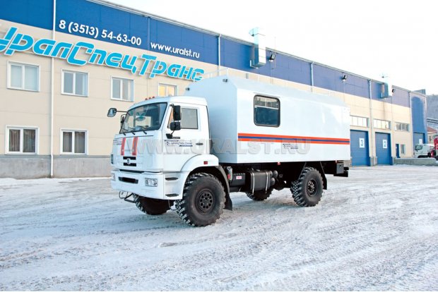 Камаз ГПА 43502-45 с закрытым кузовом