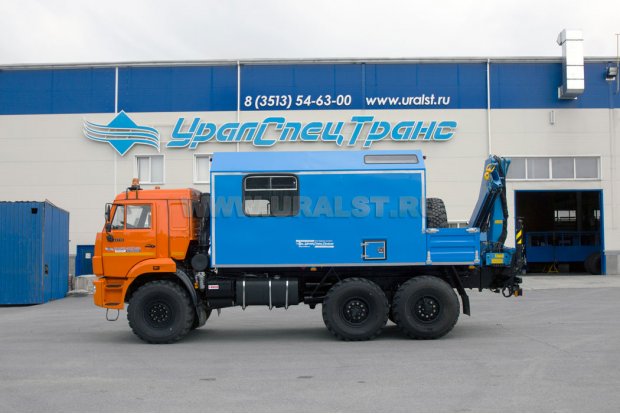 Камаз МРМ УСТ-5453 43118-46 с КМУ ИМ-95