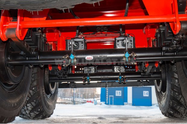 Рессорно-балансирная подвеска полуприцепа 