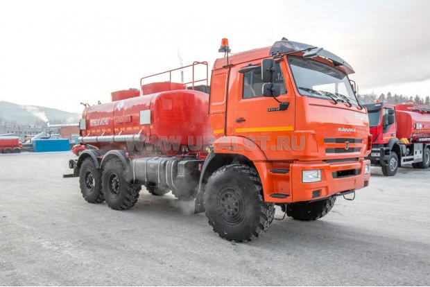 Автотопливозаправщик АТЗ-9-2Б УСТ 5453 Камаз 43118-50 сп.м