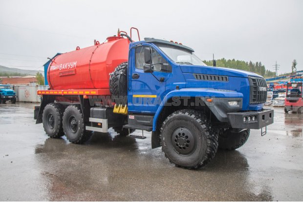 Вакуумная машина МВ-8Т КО УСТ 545332 Урал 5557-72Е5Г38, NEXT, термос