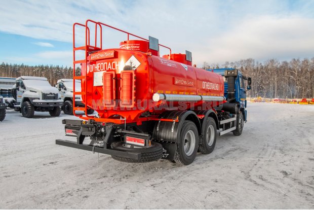 Автотопливозаправщик АТЗ-11-2Б УСТ 5453 Камаз 65115-48 доработка под ДОПОГ