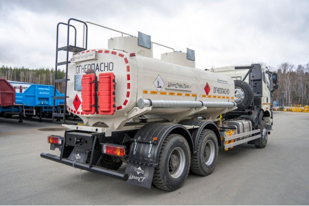 АЦ 11-2Б насос УСТ 5453 FAW 3250 (6х4) КБ 4800