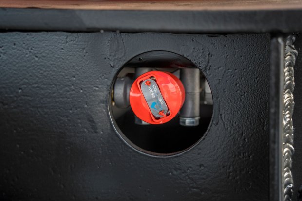 Кран растормаживающий стояночной тормозной системы