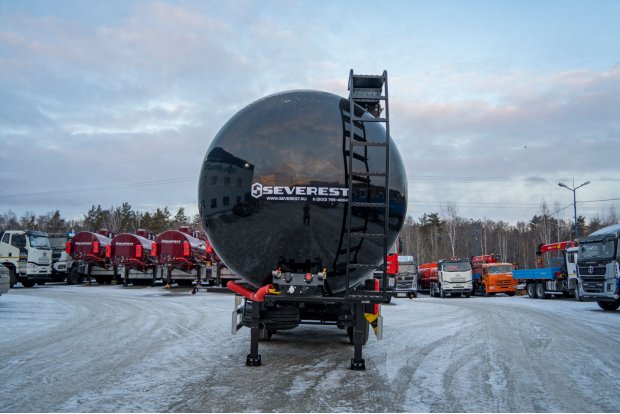 Полуприцеп-цистерна ППЦБ 30КТ-32Л SEVEREST высота ССУ 1250 мм