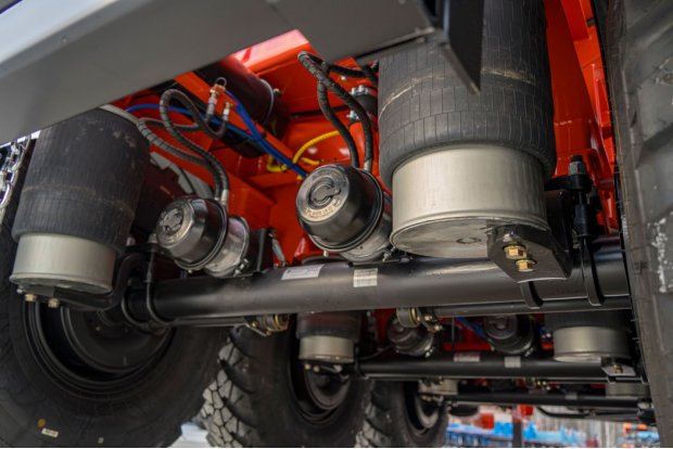 Пневматическая подвеска полуприцепа