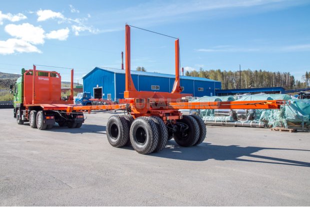 Лесовоз МАЗ для перевозки леса