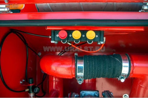 Блок пневмоуправления донными клапанами