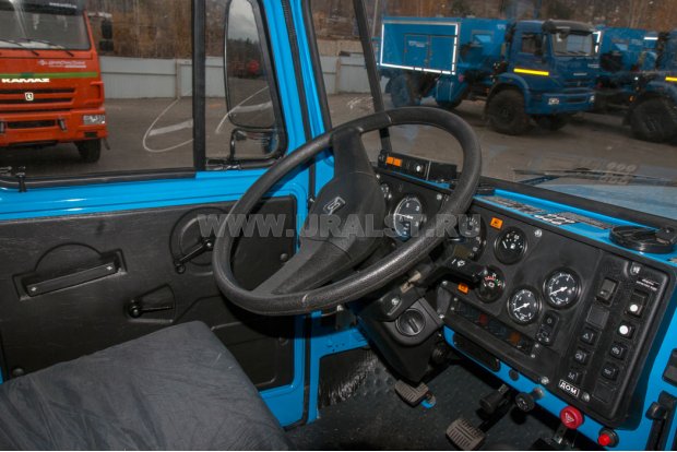 Кабина водителя