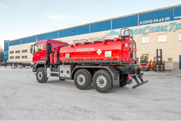 Автотопливозаправщик АТЗ-11-2 УСТ 5453 MAN TGS 33.440 6х6 BB-WW