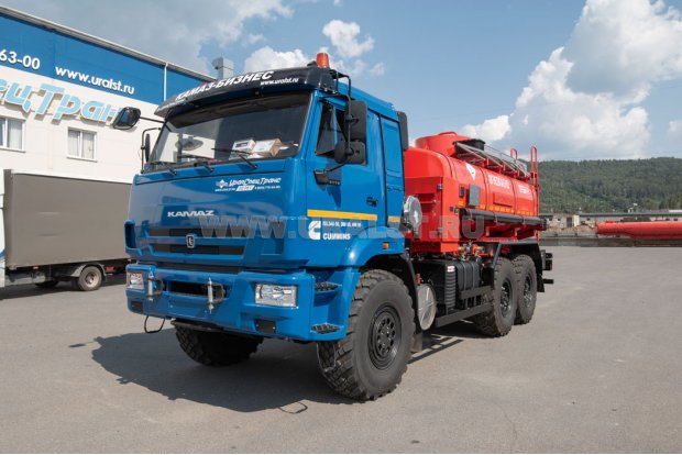 Автотопливозаправщик АТЗ-11 УСТ 5453 Камаз 43118 (CUMMINS) сп.м.