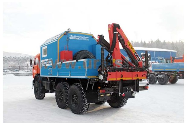 Камаз ПАРМ с краном-манипулятором Palfinger PK-8500