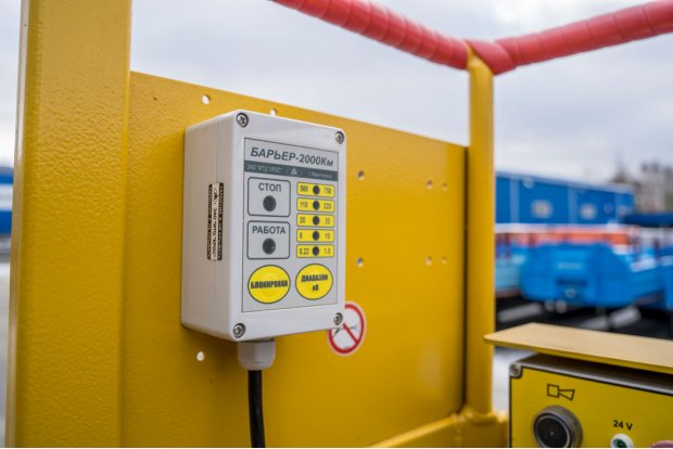 Приборы безопасности в корзине