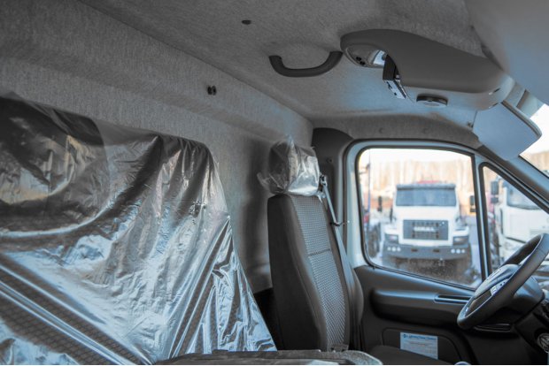 Кабина водителя