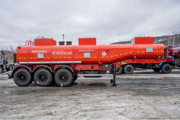 Полуприцеп цистерна ППЦ 26-31-3Н УСТ 9465 рамная, насос, базовая комплектация ССУ 1480 