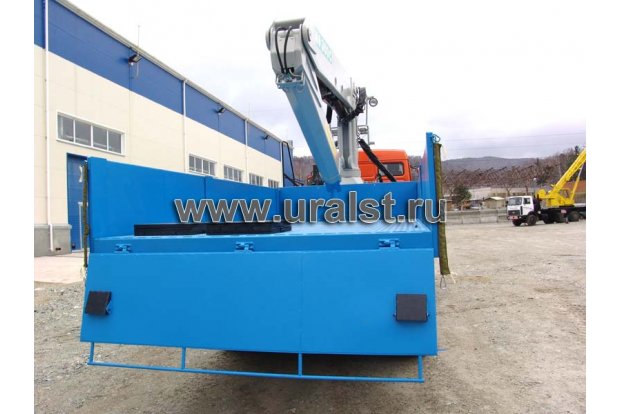 бортовой камаз с кму ИФ 300