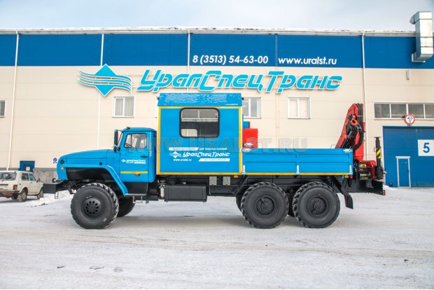 ГПА Урал 4320-60М с КМУ ИМ-150N