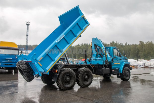 Самосвал Урал NEXT 4320-72E5 с КМУ ИМ-150 