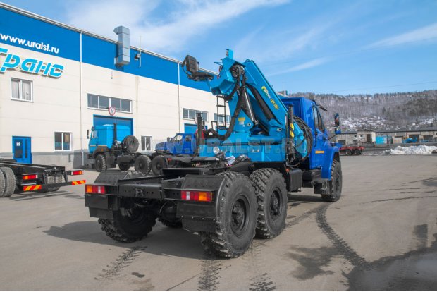 Седельный тягач с КМУ ИМ-180 УСТ 5453РU Урал NEXT 4320-6952-74Е5 