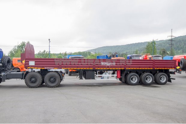 Полуприцеп контейнеровоз ППК 50-32Д-12Б УСТ 946519 ДОПОГ 2Х1С, 1Х1А