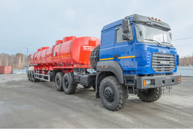 Полуприцеп цистерна ППЦ 40П-31Д-2Н BPW УСТ 9465 прямая рама 5 мм