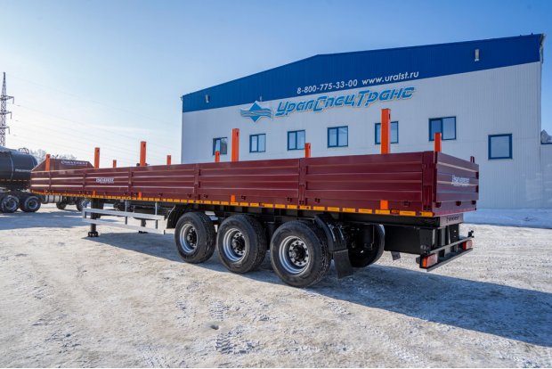 Полуприцеп бортовой ППБ 35Б-32Л-14К SEVEREST ССУ 1200