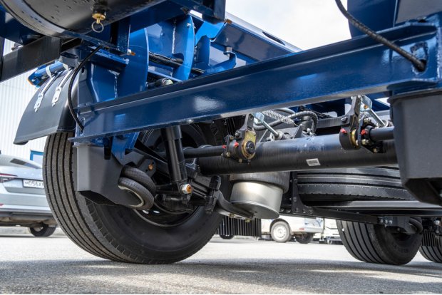 Пневматическая подвеска полуприцепа