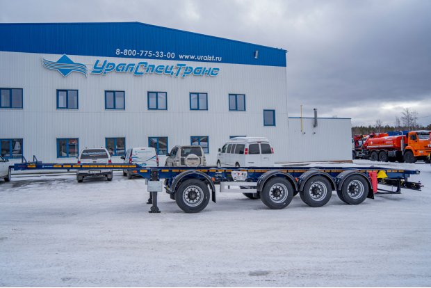 Полуприцеп контейнеровоз ППК 40Б-42ЛЛ-12 СЕВЕРЕСТ, ССУ 1100 мм ДОПОГ