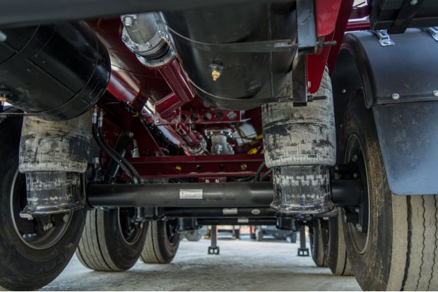 Пневматическая подвеска полуприцепа