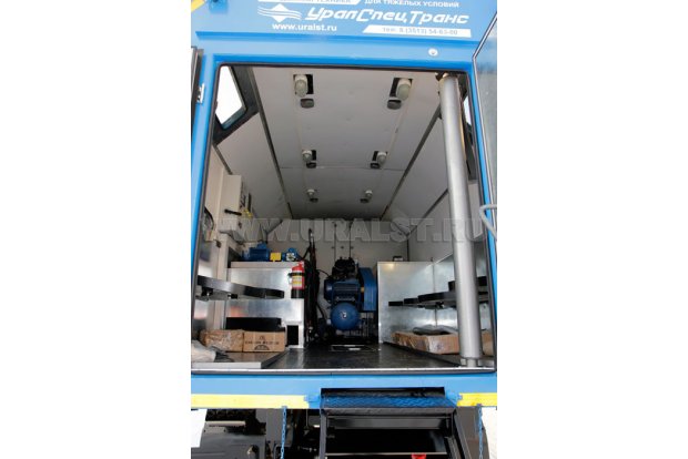 Отсек-мастерская маслозаправочной станции