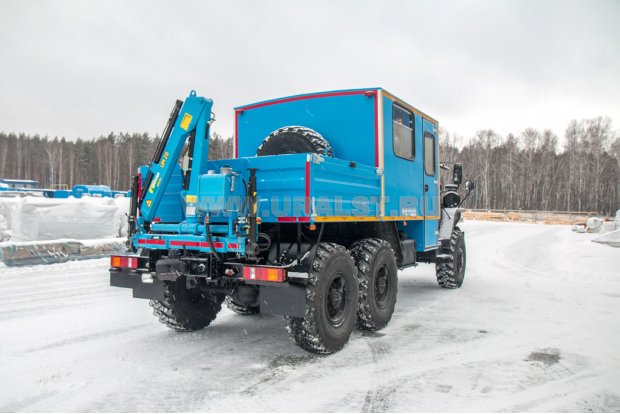 Урал ГПА 4320-72 с КМУ ИМ-20