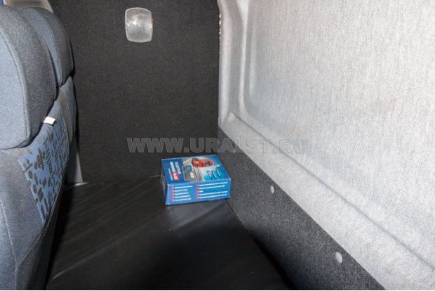 Спальное место в кабине водителя